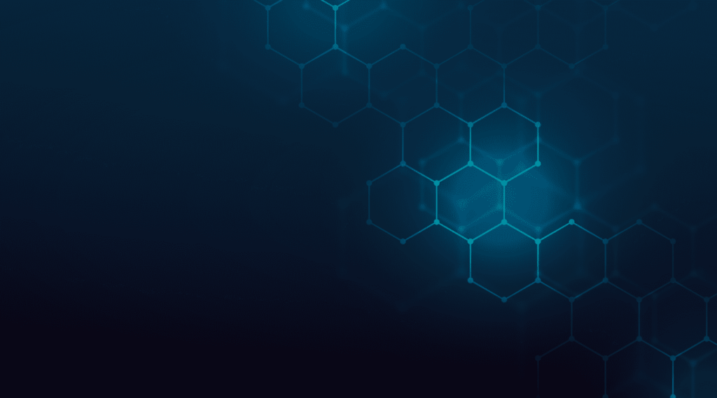 The blue hexagonal cells represent ACUE's course on Teaching with AI-Centered and AI-Resistant Learning Experiences