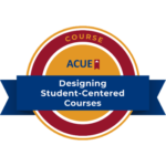 Designing Student-Centered Courses